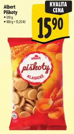 Albert Albert piškoty klasické nabídka