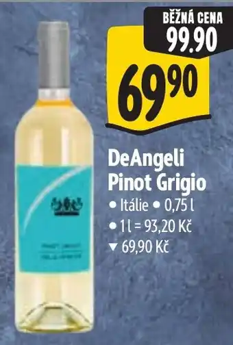 Albert DeAngeli Pinot Grigio nabídka