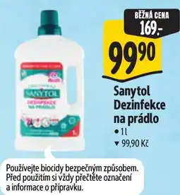 Albert Sanytol Dezinfekce na prádlo nabídka