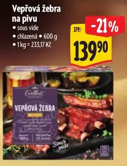 Albert Excellent vepřová žebra na pivu nabídka
