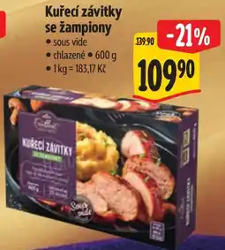 Albert Fruitbat kuřecí závitky se žampiony nabídka