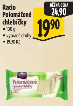 Albert Racio Polomáčené chlebíčky nabídka