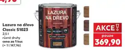 Kaufland Lazura na dřevo Classic S1023 nabídka