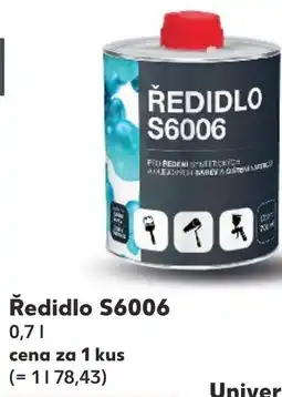 Kaufland Ředidlo S6006 nabídka