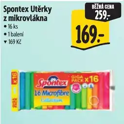 Albert Spontex utěrky z mikrovlákna nabídka