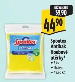 Albert Spontex Antibak Houbové utěrky nabídka