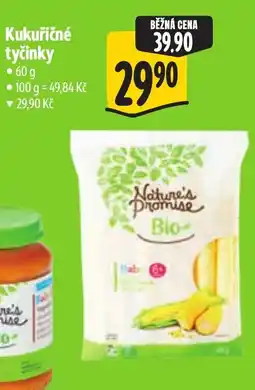 Albert Nature's Promise Bio kukuřičné tyčinky nabídka