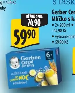 Albert Gerber Cereal Mlčko s kávou nabídka