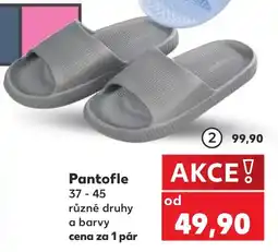 Kaufland Pantofle nabídka