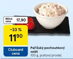 Tesco Pařížský pochoutkový salát nabídka