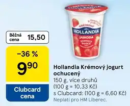 Tesco Hollandia Krémový jogurt ochucený nabídka