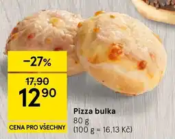 Tesco Pizza bulka nabídka