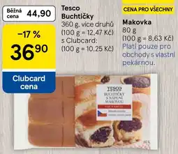 Tesco Tesco buchtičky nabídka
