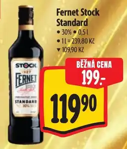 Albert Fernet Stock Standard nabídka