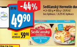 Albert Sedlčanský Hermelín nabídka