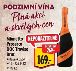 Albert Mionetto Prosecco DOC Treviso Brut nabídka