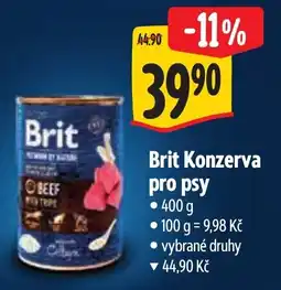 Albert Brit konzerva pro psy nabídka