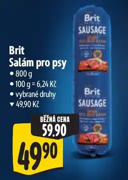 Albert Brit Salám pro psy nabídka