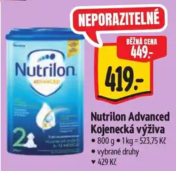 Albert Nutrilon Advanced Kojenecká výživa nabídka