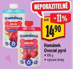 Albert Hamánek Ovocné pyré nabídka