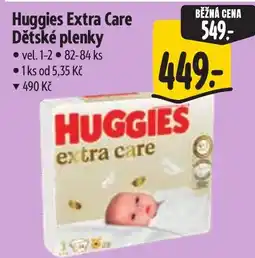 Albert Huggies extra care nabídka