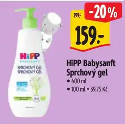 Albert HiPP Babysanft Sprchový gel nabídka