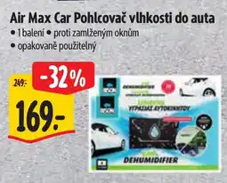 Albert Air Max Car Pohlcovač vlhkosti do auta nabídka