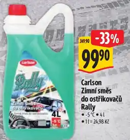Albert Carlson Zimní směs do ostřikovačů Rally nabídka