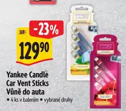 Albert Yankee Candle Car Vent Sticks nabídka