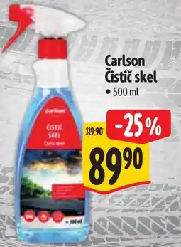 Albert Carlson čistič skel nabídka