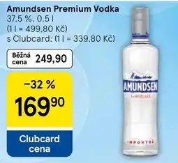 Tesco Amundsen Premium Vodka nabídka