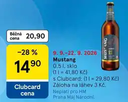 Tesco Mustang nabídka