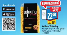 Albert Adriana Těstoviny nabídka