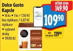 Albert Dolce Gusto kapsle nabídka