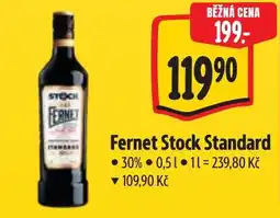 Albert Fernet Stock Standard nabídka