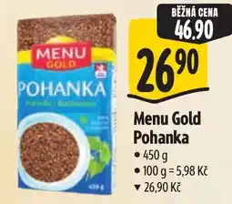 Albert Menu Gold Pohanka nabídka