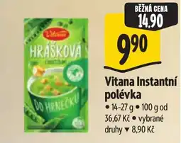 Albert Vitana Instantní polévka nabídka