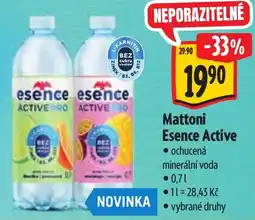 Albert Mattoni Essence Active nabídka