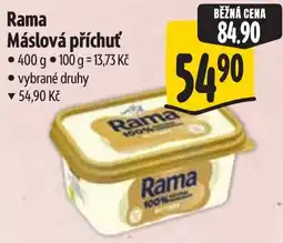 Albert Rama Máslová příchuť nabídka