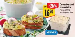 Albert Camembertová pomazánka nabídka
