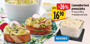 Albert Camembertová pomazánka nabídka