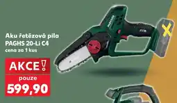 Kaufland Parkside aku řetězová pila PAGHS 20-Li C4 nabídka