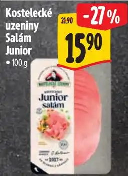 Albert Kostelecké uzeniny Salám Junior nabídka