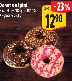 Albert Donut s náplní nabídka