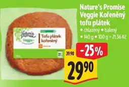 Albert Nature's Promise veggie kořeněný tofu plátek nabídka