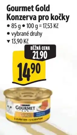 Albert Gourmet Gold konzerva pro kočky nabídka