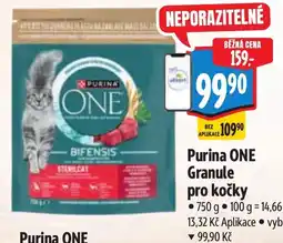 Albert Purina ONE Granule pro kočky nabídka