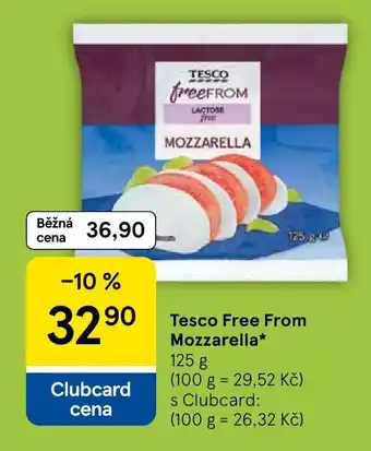 Tesco Free From Mozzarella