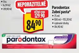 Albert Parodontax zubní pasta nabídka
