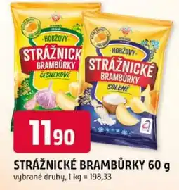 Trefa Hobzovy straznické bramburky nabídka